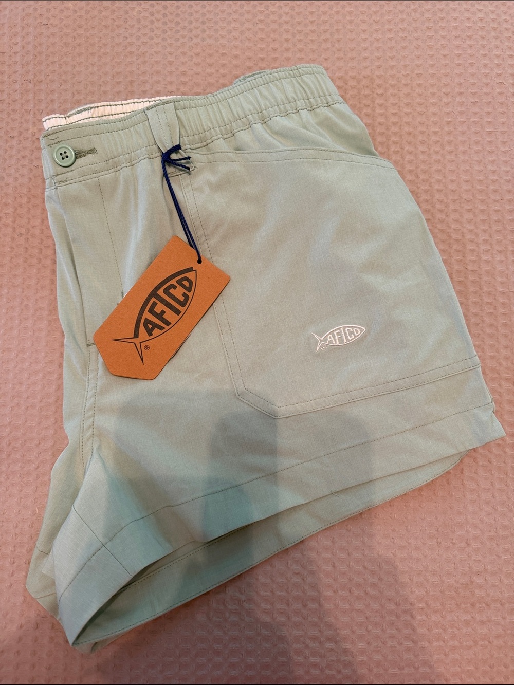 AFTCO Light Sage Green Women's Shorts